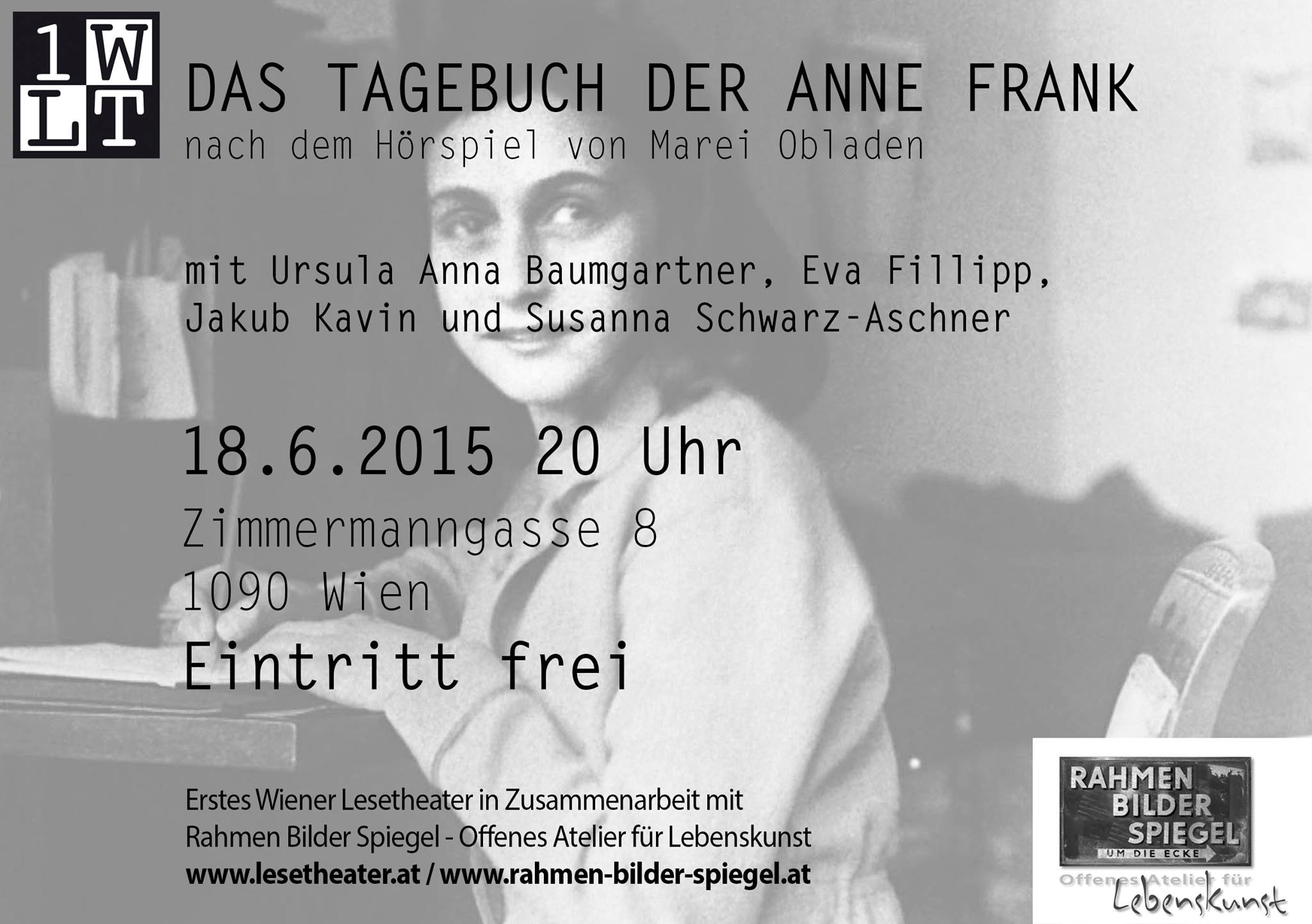 ***Heute: Das Tagebuch der Anne Frank*** | Ursula Anna ...